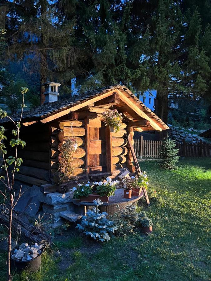 Chalet Blanc "Coeur Sapin" クールマイユール エクステリア 写真