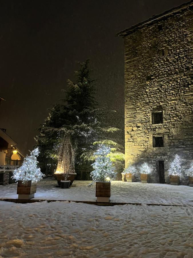 Chalet Blanc "Coeur Sapin" クールマイユール エクステリア 写真